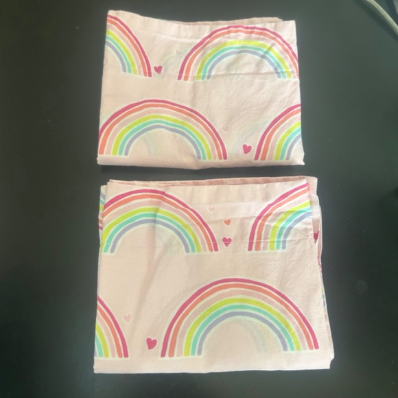 Pottery Barn Kids Rainbow Duvet Full/Queen with 2 Shams - Picture 3 of 4